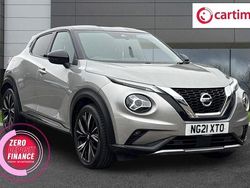 Silver Used 2021 Nissan Juke Tekna+ SUV | £14,990 (Fair price)