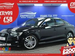 Black Used 2016 Audi A3 S-Line Sedan | £11,499 (Good price)