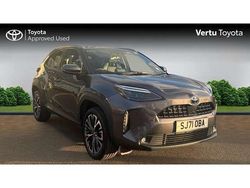Grey Used 2021 Toyota Yaris Hybrid SUV | £21,299 (A bit pricey)