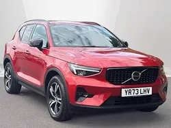 Fusion red Used 2023 Volvo XC40 Plus SUV | £28,250 (Fair price)