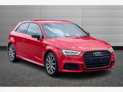 Red Used 2017 Audi A3 Black Edition Hatchback | £12,750 (Fair price)