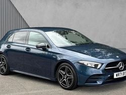 Blue Used 2021 Mercedes A200 AMG line Hatchback | £21,380 (A bit pricey)