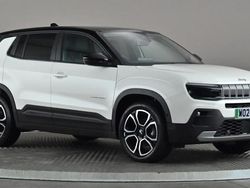 White/black Used 2024 Jeep Avenger EV Summit SUV | £18,498 (Fair price)
