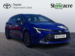 Blue Used 2025 Toyota Corolla Sport Estate | £29,950 (Expensive)