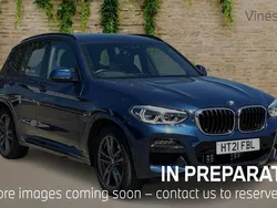 Blue Used 2021 BMW X3 M Sport SUV | £37,954 (A bit pricey)