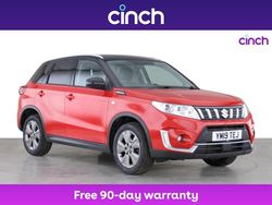 Red Used 2019 Suzuki Vitara SZ-T SUV | £9,349 (Fair price)