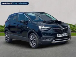 Black Used 2020 Vauxhall Crossland X Elite SUV | £10,559 (Fair price)