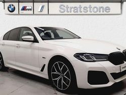 White Used 2022 BMW 530e M Sport | £27,999 (A bit pricey)