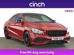 Red Used 2018 Mercedes CLA220 AMG line Sedan | £15,599 (Fair price)
