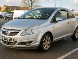 Silver Used 2010 Vauxhall Corsa Hatchback | £795 (A bit pricey)