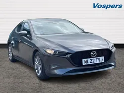 Grey Used 2022 Mazda 3 Hatchback | £15,250 (Fair price)