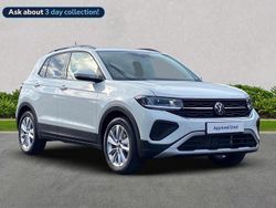 White New 2025 VW T-Cross Match SUV | £21,998 (A bit pricey)