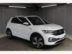 White Used 2022 VW T-Cross R-line SUV | £19,795 (Fair price)
