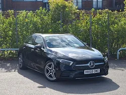 Black Used 2019 Mercedes A250 AMG Line Premium Plus Hatchback | £17,698 (Fair price)