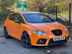 Orange Used 2008 Seat Leon FR Hatchback | £3,898 (Fair price)
