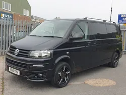 Black Used 2014 VW T5 Startline Van | £18,995 (Expensive)
