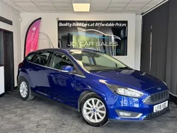Blue Used 2018 Ford Focus Titanium Hatchback | £6,350 (Good price)