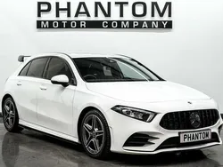 White Used 2018 Mercedes A180 AMG line Hatchback | £14,990 (Fair price)