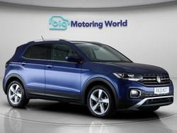 Blue Used 2021 VW T-Cross SEL SUV | £15,800 (Fair price)