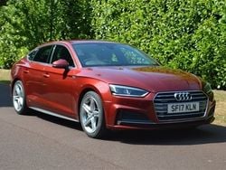 Matador red metallic Used 2017 Audi A5 Sportback S-Line Hatchback | £17,499 (A bit pricey)
