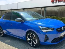 Blue Used 2021 Vauxhall Corsa Ultimate Hatchback | £15,395 (Fair price)
