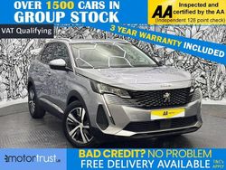 Grey Used 2021 Peugeot 3008 Allure Premium SUV | £15,595 (Fair price)