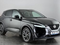 Black Used 2022 Nissan Qashqai Tekna SUV | £17,500 (Fair price)