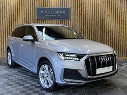 Silver Used 2022 Audi Q7 S-Line SUV | £39,000 (Fair price)