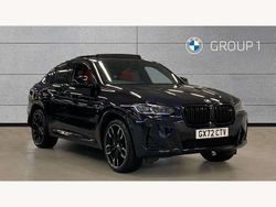 Black Used 2022 BMW X4 M Sport SUV | £44,595 (Fair price)