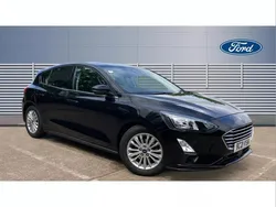 Black Used 2021 Ford Focus Titanium Hatchback | £13,977 (Fair price)