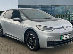 Scale silver metallic black Used 2022 VW ID.3 Pro Performance Hatchback | £17,251 (Fair price)