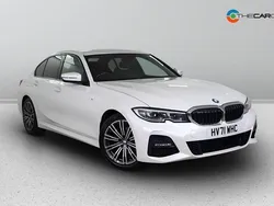 White Used 2021 BMW 320 M Sport Sedan | £24,310 (Fair price)