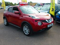 Red Used 2017 Nissan Juke N-Connecta SUV | £9,995 (A bit pricey)