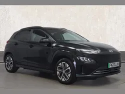 Black Used 2022 Hyundai Kona Premium SUV | £15,713 (Fair price)