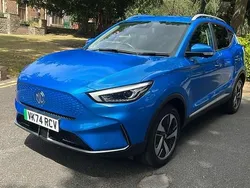 Blue Used 2024 MG ZS Trophy Connect Sedan | £18,888 (Fair price)