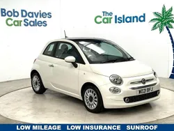 White Used 2021 Fiat 500 Lounge Hatchback | £8,550 (Fair price)
