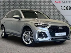 Silver Used 2021 Audi Q5 S-Line SUV | £27,995 (Fair price)