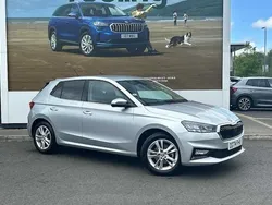 Brilliant silver metallic Used 2024 Skoda Fabia SE L Hatchback | £19,250
