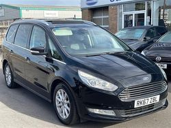 Black Used 2017 Ford Galaxy Titanium X MPV | £13,995 (Fair price)