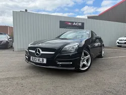 Black Used 2013 Mercedes SLK250 AMG Cabriolet | £7,295 (Fair price)