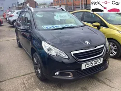 Black Used 2015 Peugeot 2008 Active SUV | £5,495 (Fair price)