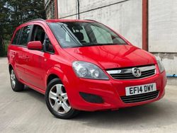 Red Used 2014 Vauxhall Zafira MPV | £3,195 (Fair price)