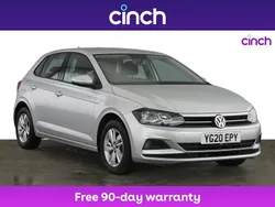 Silver Used 2020 VW Polo SE Hatchback | £12,399 (Fair price)