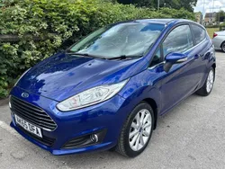 Blue Used 2015 Ford Fiesta Titanium Hatchback | £6,995 (A bit pricey)