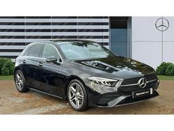 Black Used 2024 Mercedes A180 AMG Line Premium Hatchback | £25,757 (Fair price)