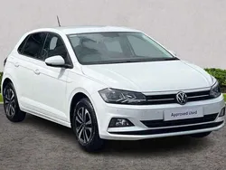 White Used 2021 VW Polo United Hatchback | £15,495 (Fair price)
