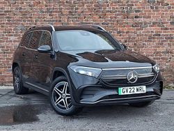 Black Used 2022 Mercedes EQB350 AMG line SUV | £26,498 (Fair price)