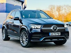 Blue Used 2020 Mercedes GLE300 AMG line Estate | £35,495 (Fair price)