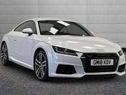 White Used 2018 Audi TT S-Line Coupe | £20,790 (Fair price)