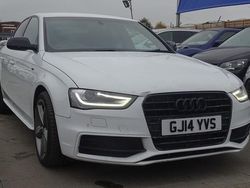 White Used 2014 Audi A4 S-Line Sedan | £4,500 (Super price)